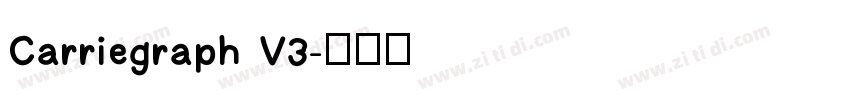 Carriegraph V3字体转换